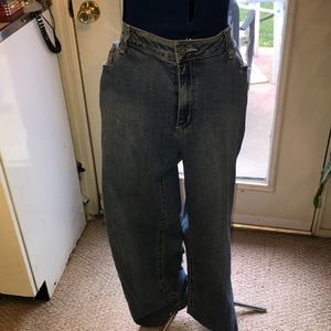 CJ Banks Comfort Stretch Denim Pants Size 20W NWT